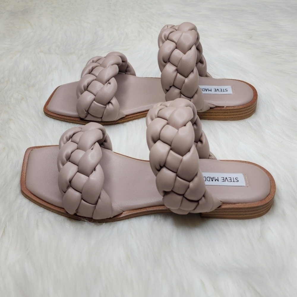 Steve Madden Spain Sandal Taupe - Picture 14 of 16